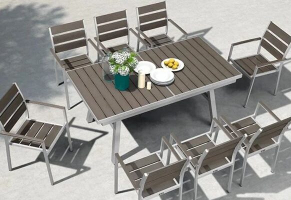 kích thước bàn ăn 8 ghế phù hợp với nhu cầu sử dụng