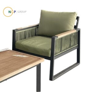 bộ bàn ghế sofa khung nhôm bb089 - Bộ bàn ghế sofa khung nhôm BB089