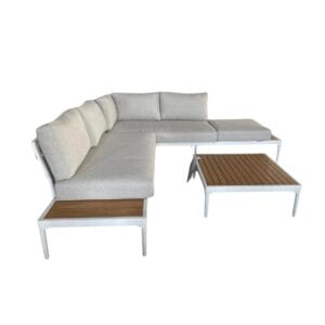 bb080 1 - Bàn ghế sofa góc khung nhôm 3 món