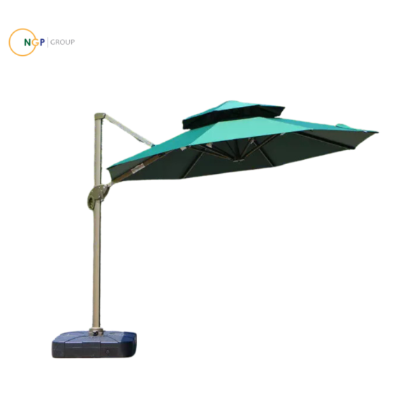 du che nang - Dù lệch tâm vuông 3M có đèn LED
