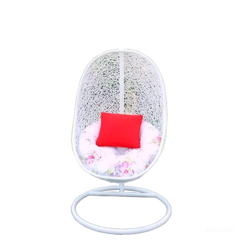 Xích đu trứng nhựa giả mây