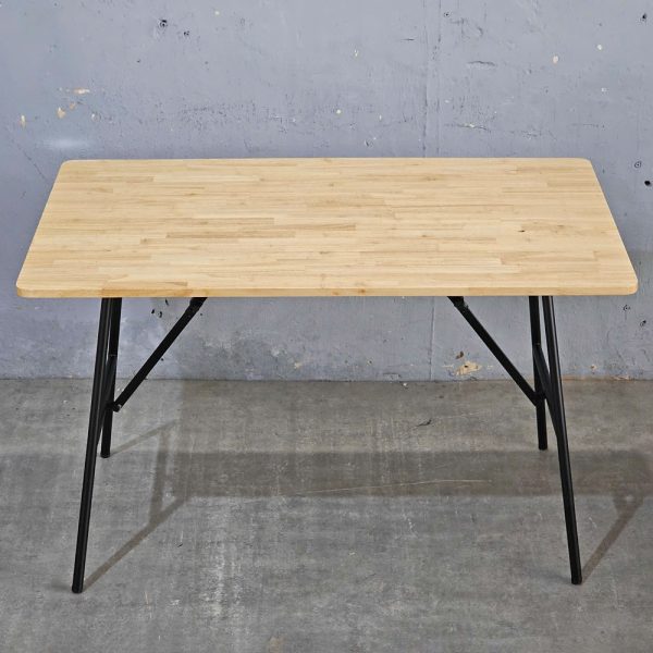 Bàn ăn Argon 120x70cm gỗ cao su - hình 5