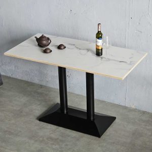 Bàn ăn chữ nhật 120x60cm gỗ plywood vân đá - hình 1