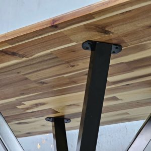 Bàn ăn chữ nhật 120x70cm gỗ tràm - hình 1