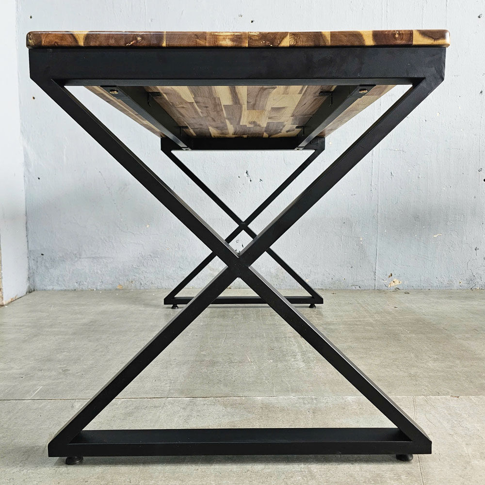 Bàn ăn chữ nhật 120x70cm gỗ tràm Bàn ăn chữ nhật 120x70cm gỗ tràm - hình 4