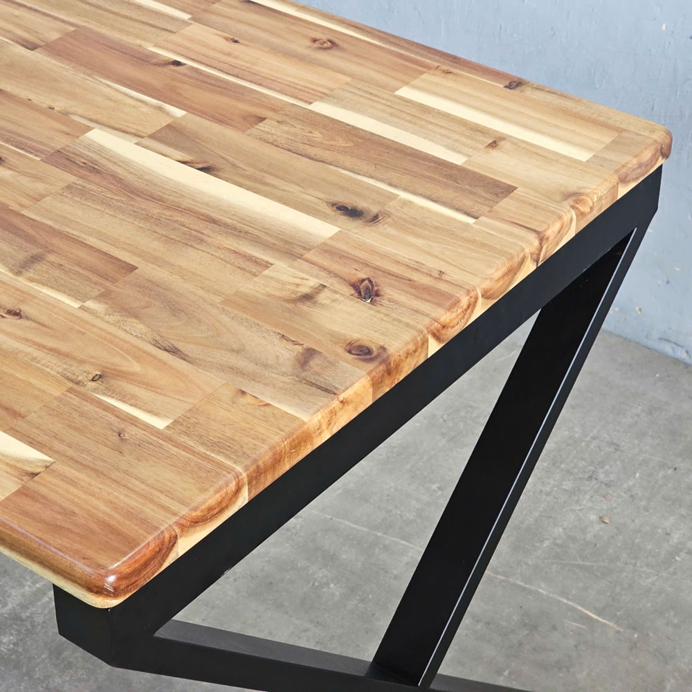 Bàn ăn chữ nhật 120x70cm gỗ tràm Bàn ăn chữ nhật 120x70cm gỗ tràm - hình 5