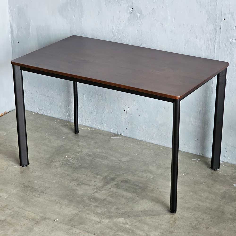 Bàn ăn chữ nhật 120x80cm gỗ cao su chân Oval Bàn ăn chữ nhật 120x80cm gỗ cao su chân Oval - hình 3