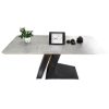 Bàn ăn chữ nhật 140 160x80cm mặt gỗ Plywood chân sắt