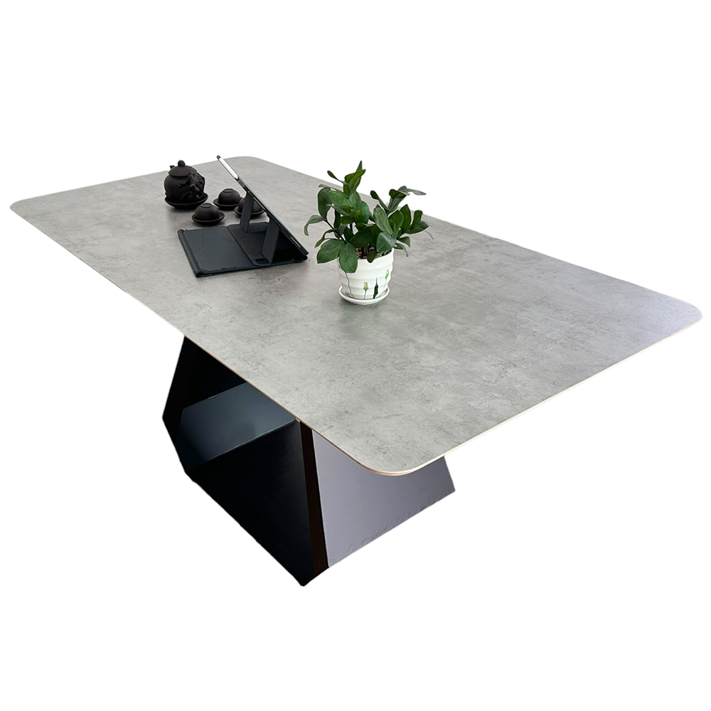 Bàn ăn chữ nhật 140 160x80cm mặt gỗ Plywood chân sắt Bàn ăn chữ nhật 140 160x80cm mặt gỗ Plywood chân sắt - hình 3