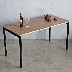 Bàn ăn chữ nhật 140x70cm gỗ plywood hệ OMA II - hình 5