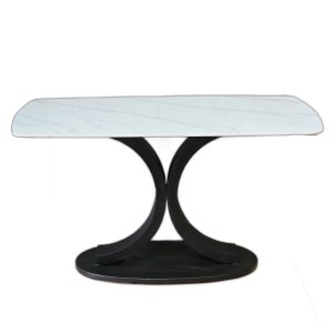 Bàn ăn chữ nhật 140x80cm mặt ceramic