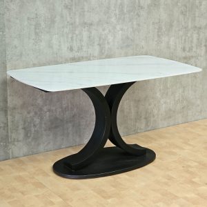 Bàn ăn chữ nhật 140x80cm mặt ceramic - hình 1