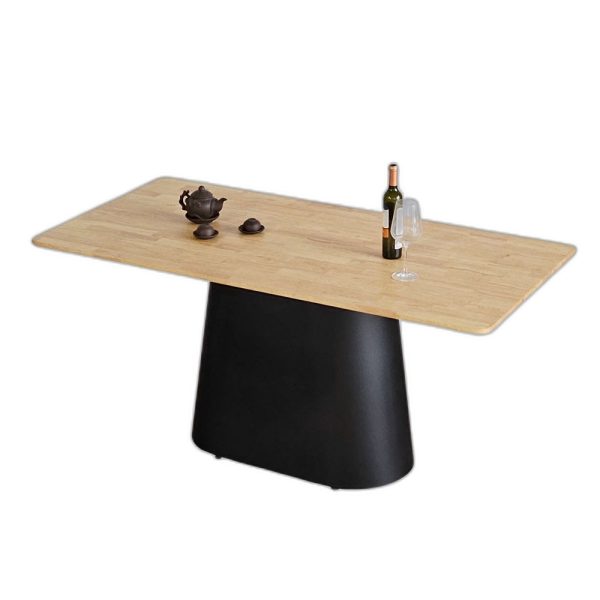 Bàn ăn chữ nhật 160x80cm gỗ cao su