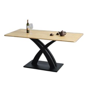Bàn ăn chữ nhật 160x80cm gỗ cao su
