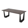 Bàn ăn chữ nhật 180x80cm gỗ tràm