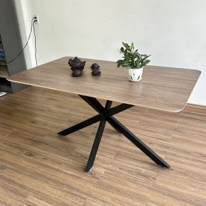 Bàn ăn KANE 03 gỗ Plywood chân sắt - hình 3
