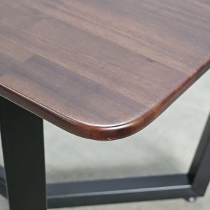 Bàn ăn TOGI gỗ Tràm chân sắt 160x80cm - hình 1
