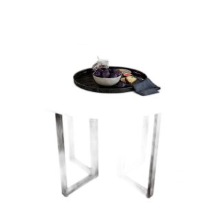 Bàn ăn tròn 100cm hiện đại Dylan mặt gỗ chân sắt