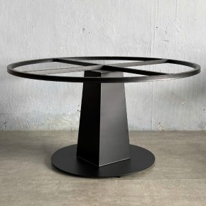 Bàn ăn tròn 140x140cm gỗ tràm - hình 3