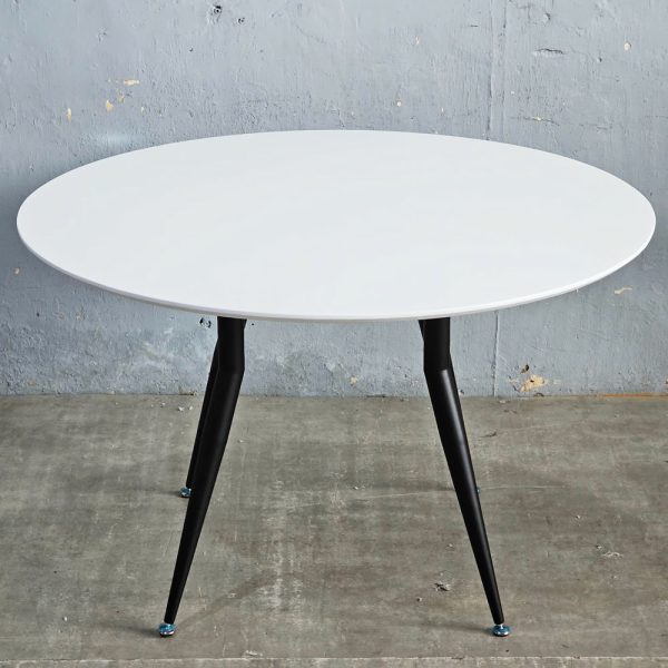 Bàn ăn tròn đk 120cm gỗ cao su - hình 5