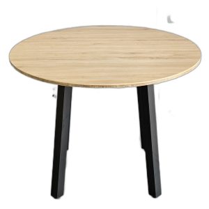 Bàn ăn tròn Gerda 100x100cm gỗ plywood