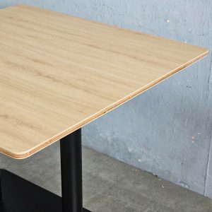 Bàn ăn vuông MEKO 95x95cm gỗ plywood chân sắt - hình 1
