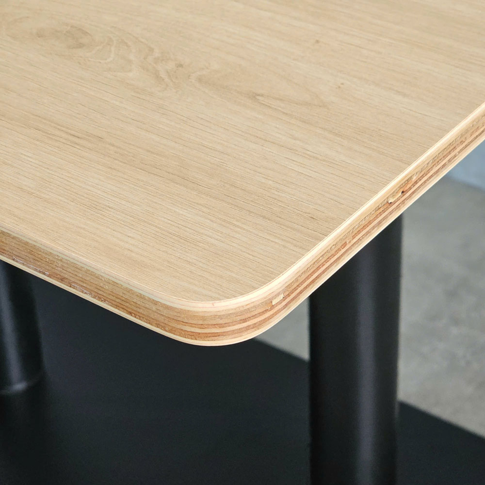 Bàn ăn vuông MEKO 95x95cm gỗ plywood chân sắt Bàn ăn vuông MEKO 95x95cm gỗ plywood chân sắt - hình 2