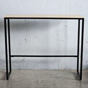 Bàn bar 120x40x105cm gỗ plywood chân sắt lắp ráp - hình 1