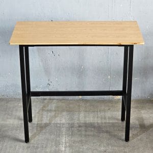 Bàn bar 120x60x110cm gỗ otim phủ veneer sồi - hình 1