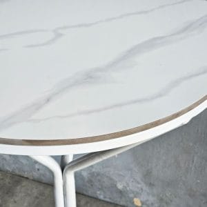 Bàn bar 60x60x89cm mặt ceramic chân sắt - hình 1