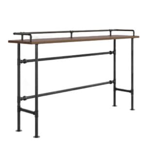 Bàn bar mặt gỗ chân sắt ống nước
