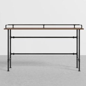 Bàn bar mặt gỗ chân sắt ống nước - hình 1