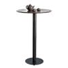 Bàn bar tròn 70cm gỗ cao su