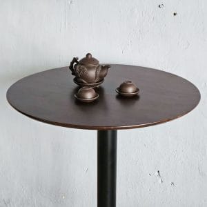 Bàn bar tròn 70cm gỗ cao su - hình 1