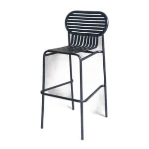 Bàn bar tròn đk 61,5cm mặt cắt rãnh đế sắt tròn 60mm