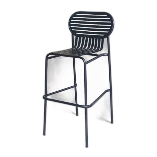 Bàn bar tròn đk 61,5cm mặt cắt rãnh đế sắt tròn 60mm