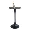 Bàn bar Tulip mặt đá tròn 60cm chân sắt
