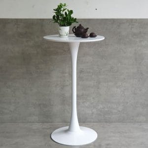 Bàn bar Tulip mặt tròn 60cm chân sắt - hình 1