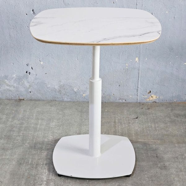 Bàn cafe 60x60cm gỗ plywood vân giả đá CFD68275 - hình 1
