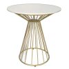 Bàn cafe, bàn decor mặt đá chân cổ lọ CFD68123