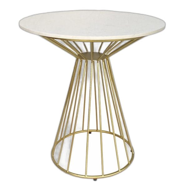 Bàn cafe, bàn decor mặt đá chân cổ lọ CFD68123