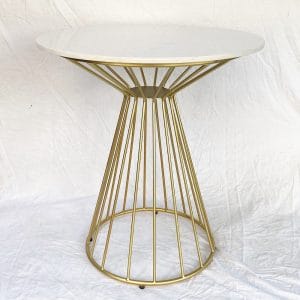 Bàn cafe, bàn decor mặt đá chân cổ lọ CFD68123 - hình 1