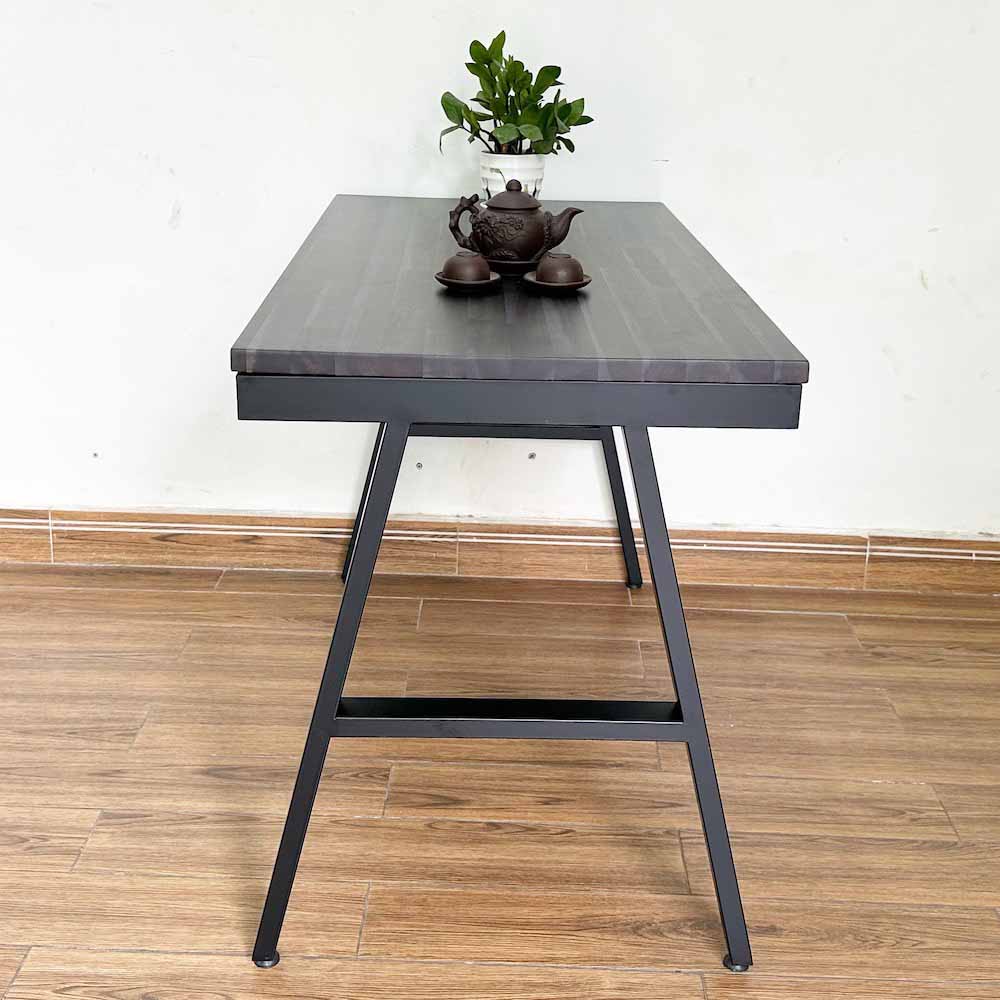Bàn cafe, bàn nhà hàng 1m2 gỗ Tràm CFD68152 Bàn cafe, bàn nhà hàng 1m2 gỗ Tràm CFD68152 - hình 3