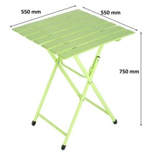Bàn cafe bằng sắt xếp gọn Patio CFD68063 - hình 1