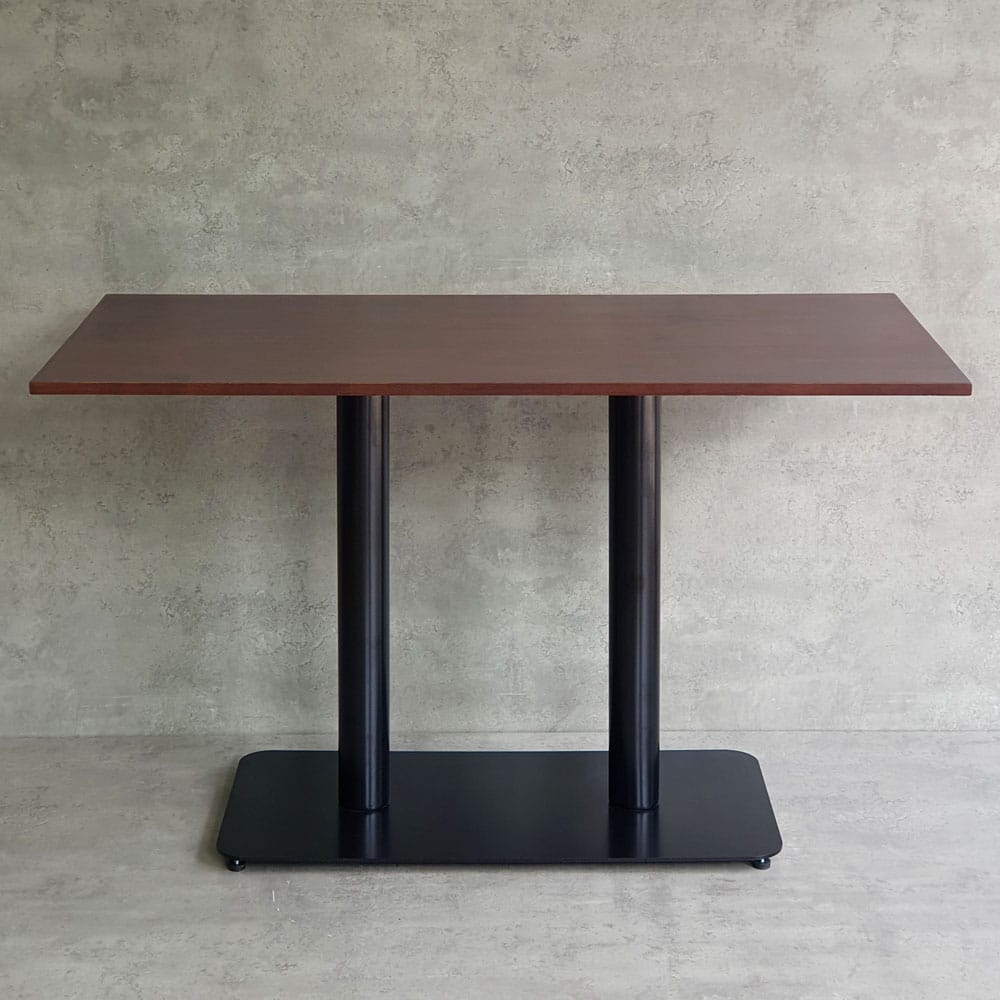 Bàn cafe chữ nhật 120x60cm gỗ cao su chân sắt đôi CFD68181 Bàn cafe chữ nhật 120x60cm gỗ cao su chân sắt đôi CFD68181 - hình 4