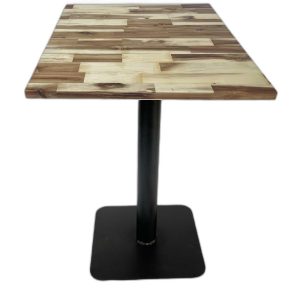 Lỗi 404 Bàn cafe gỗ tràm dày 25mm chân sắt đế vuông CFD68084