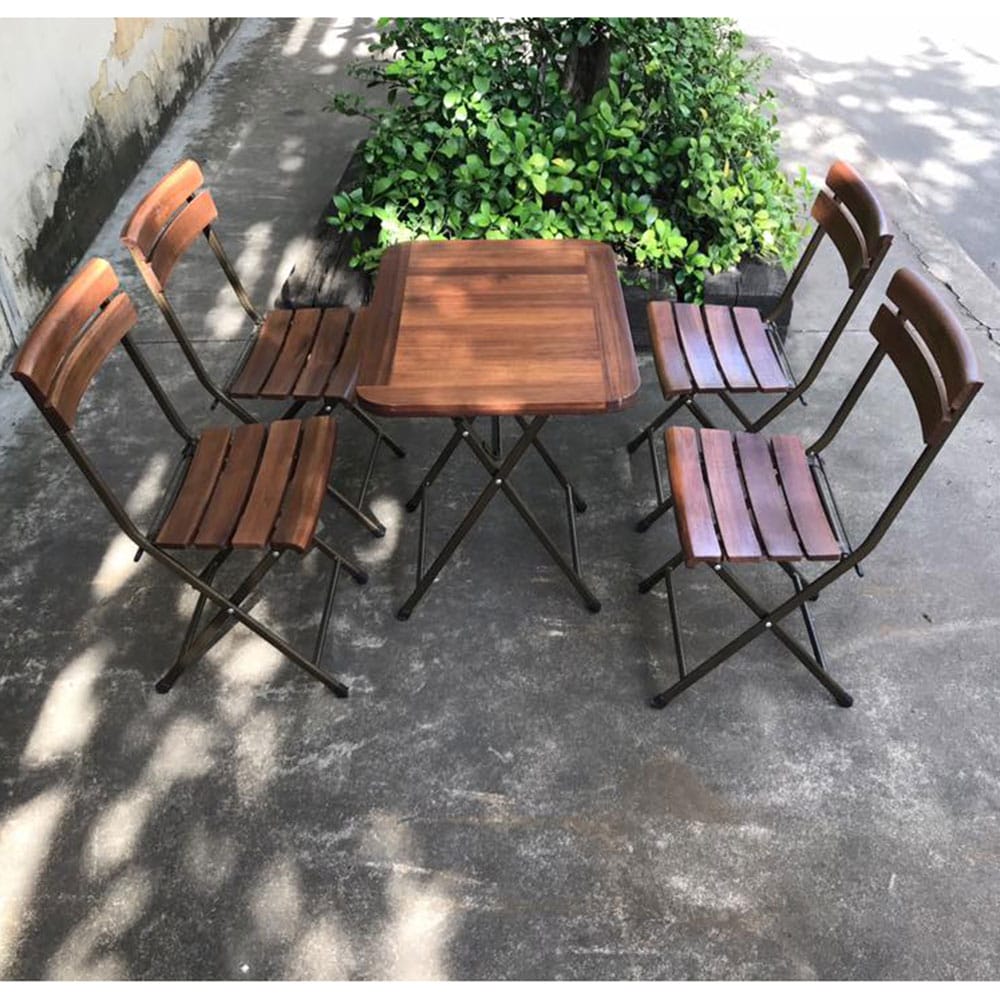Bàn cafe mini ngoài trời xếp gọn Patio cao 55cm CFD68061 Bàn cafe mini ngoài trời xếp gọn Patio cao 55cm CFD68061 - hình 3