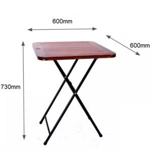Bàn cafe ngoài trời xếp gọn Patio vuông 60cm CFD68056 - hình 1