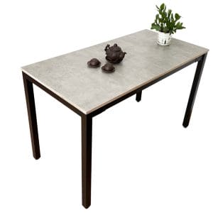 Bàn cafe, nhà hàng 1m2 gỗ Plywood chân sắt CFD68153 - hình 1