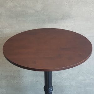 Bàn cafe tròn 60cm chân bằng gang đúc nghệ thuật CFD68194 - hình 1